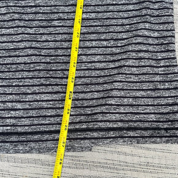 Lululemon Surge Warm Men's Large 1/2 Zip Jacket in Raven Stripe Black Heathered - Picture 8 of 8
